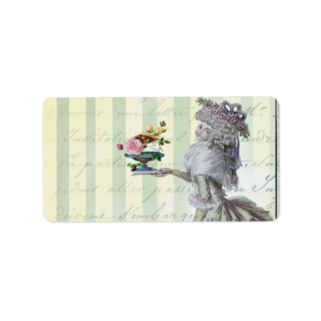 La Lettre D’amour Adressaufkleber (Vorne)