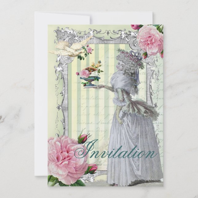 La Lettre D’amour Einladung (Vorderseite)