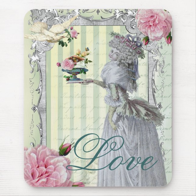 La Lettre D’amour Mousepad (Vorne)