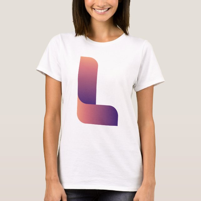 La lettre L T-Shirt (Devant)