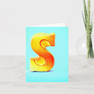 La lettre "S "