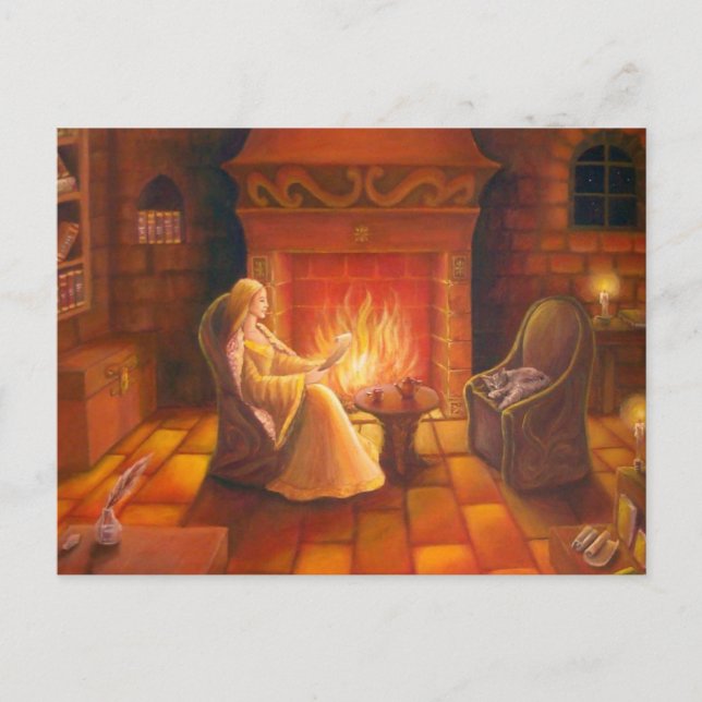 La lettre (Zahlung) Postkarte (Vorderseite)