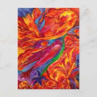 "La Libertad de un Pájaro" Postkarte