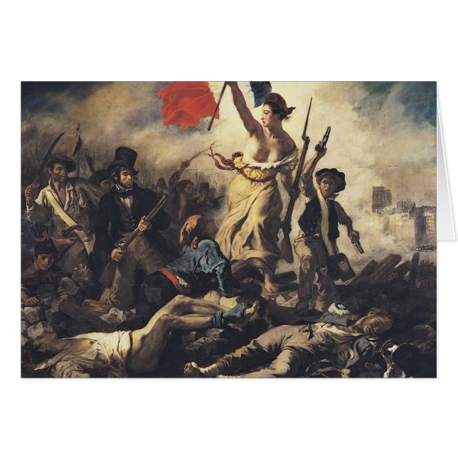 La liberté à la tête du peuple (Devant horizontal)