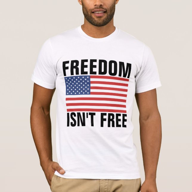 LA LIBERTÉ N'EST PAS LA LIBERTÉ DES T-SHIRTS (Devant)