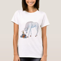 La licorne et le t-shirt fée