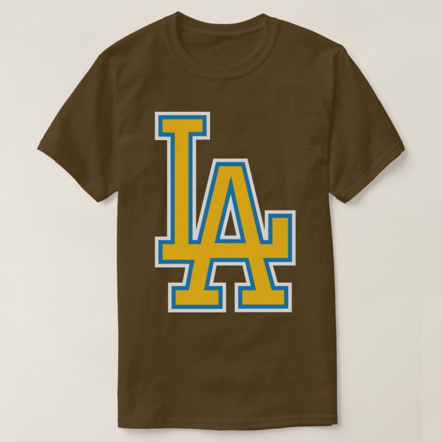 LA Light Blue T-Shirt (Design vorne)