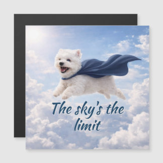 La limite est le ciel Carte magnétique