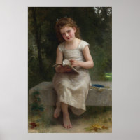La Liseuse von William-Adolphe Bouguereau