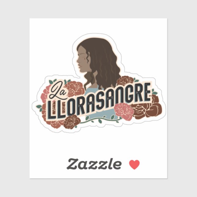 La Llorasangre Sticker - EB Design (Blatt)