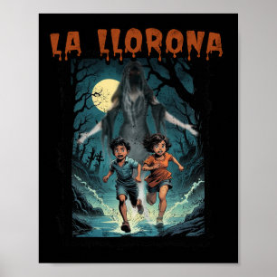 La Llorona mexikanisches Phantastisches Spanisch H Poster