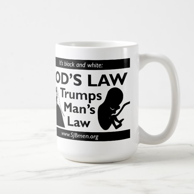 La loi de Dieu Trumps la tasse de la loi de (Droite)