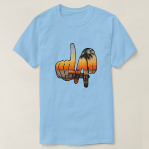 LA Los Angeles Hand Sign T - Shirt