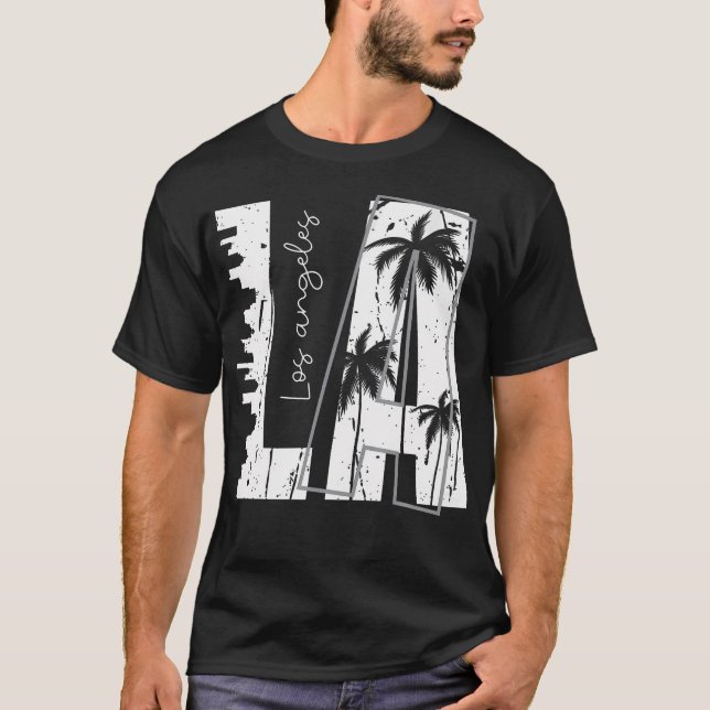 La Los Angeles T-Shirt (Vorderseite)