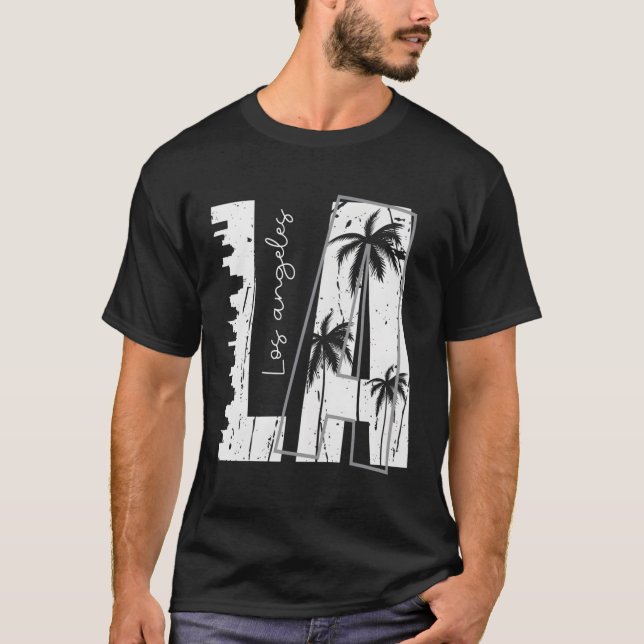 La Los Angeles T-Shirt (Vorderseite)
