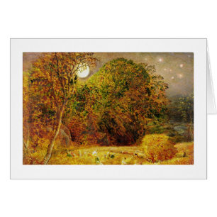 La lune de récolte, 1833 (huile sur le papier