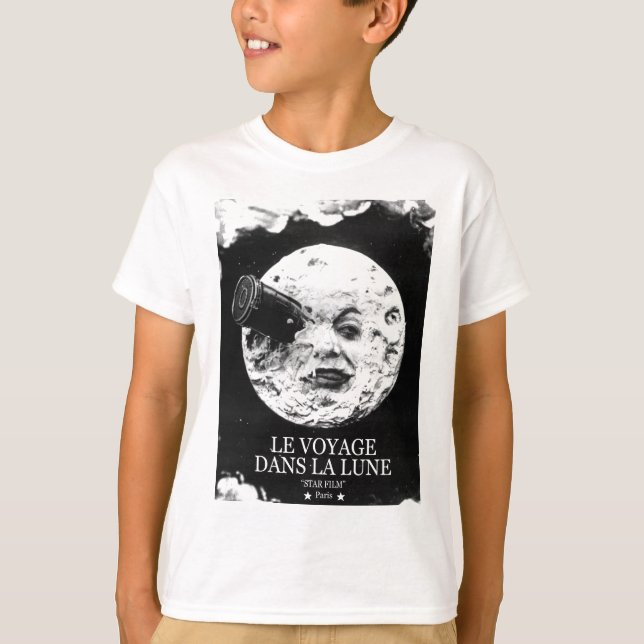 La Lune (eine Reise Le Voyage Dans zum Mond) T-Shirt (Vorderseite)