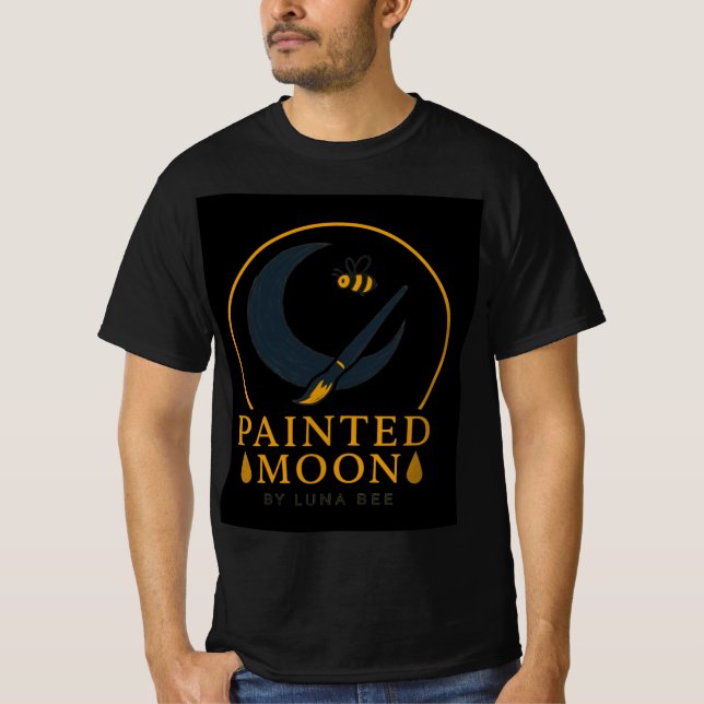 La Lune peinte par Luna Bee T-Shirt (Devant)