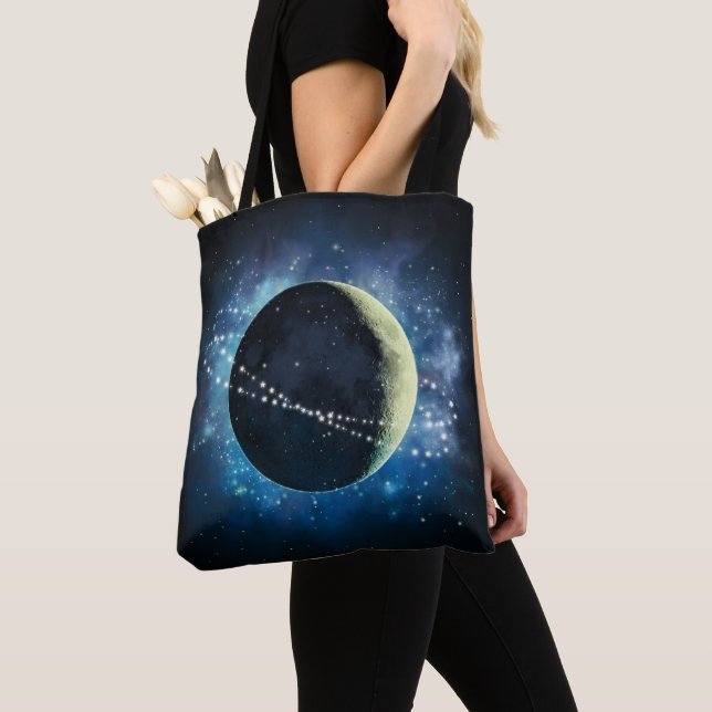 La Lune - Sac fourre-tout (De près)