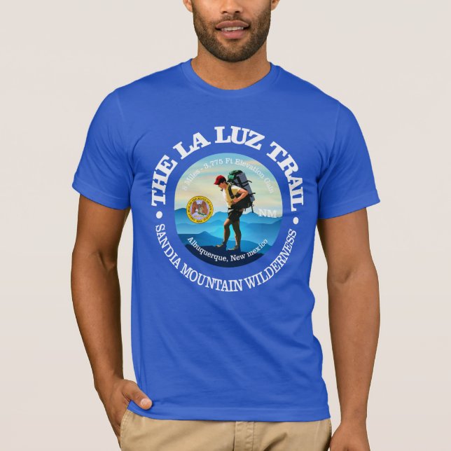 La Luz Trail (Hiker C) T-Shirt (Vorderseite)