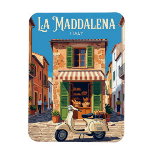La Maddalena Stadt Italien Magnet