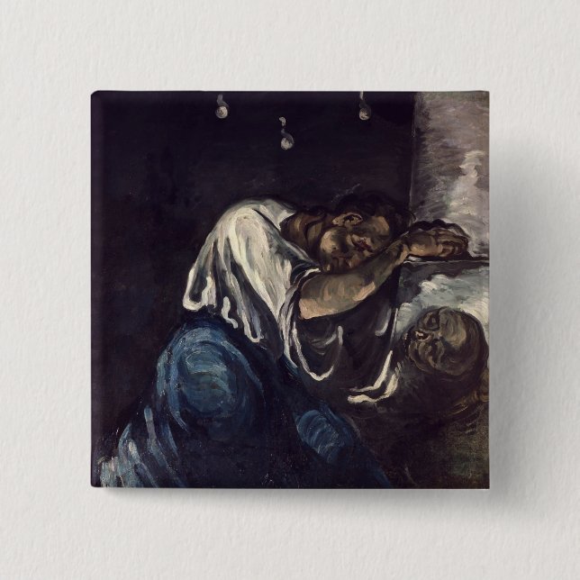 La Madeleine Pauls Cezanne | oder La Douleur, Button (Vorderseite)