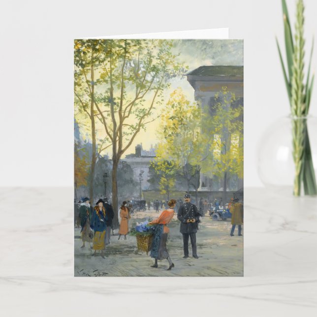 La Madeleine | Victor Gabriel Gilbert Karte (Vorderseite)