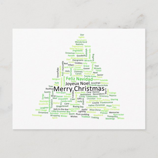 La magie de la carte postale de vacances du pôle N (Devant)