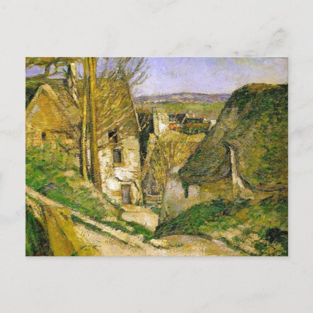La Maison de l'homme pendu par Paul Cezanne Carte  (Devant)