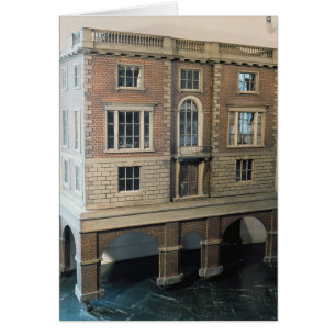 La maison de poupée balustraded paranglais avec le