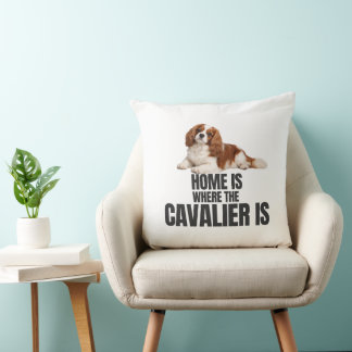 La maison est là où est le Cavalier Coussin jeté