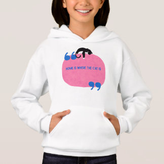 La maison est là où se trouve le chat | Sweat - sh