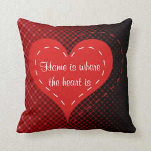 La Maison Est Le Coeur Des Coussins