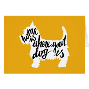 La maison est où votre chien est