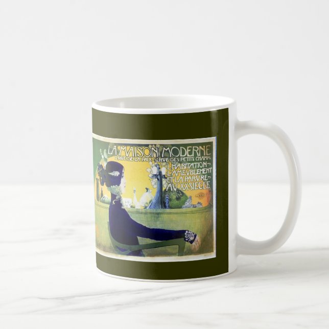 La Maison Moderne Art Noveau Kaffeetasse (Rechts)