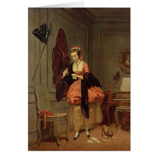 La maîtresse aimée, 1846 (Devant)
