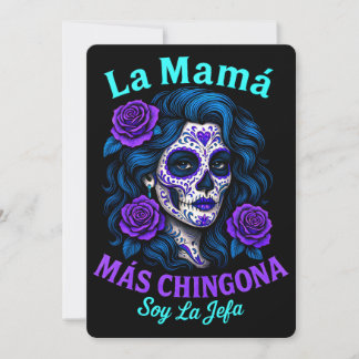 La Mamá Más Chingona Funny Spanish Mama Einladung