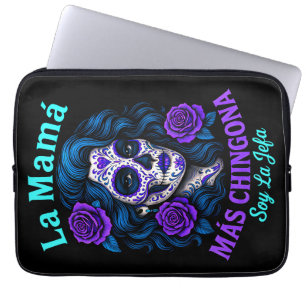 La Mamá Más Chingona Funny Spanish Mama Laptopschutzhülle
