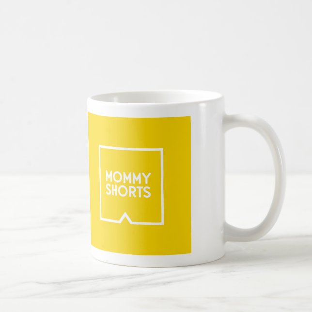 La maman court-circuite la tasse - jaune (Droite)