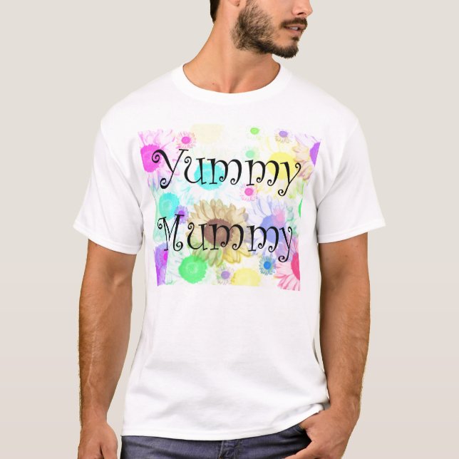 la maman délicieuse fleurit le T-shirt (Devant)