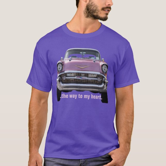 "… la manière à mon T-SHIRT de Bel Air du coeur" (Devant)