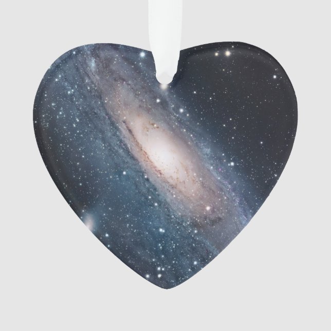 La manière laiteuse de galaxie d'Andromeda tient (devant)