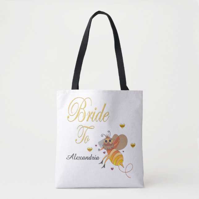 La mariée pour être nuptiale Personnaliser le Sac  (Devant)