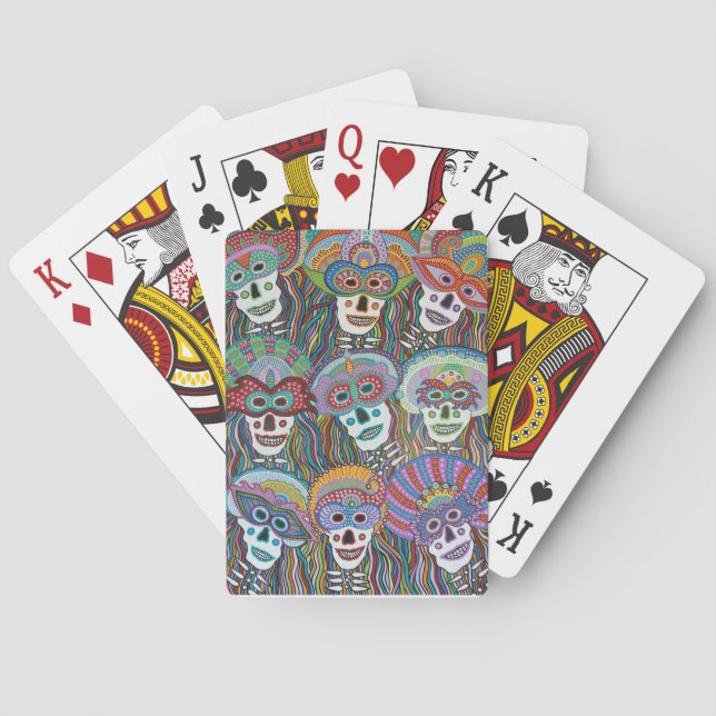 La Mascarada de Los Muertos Spielkarten (Rückseite)
