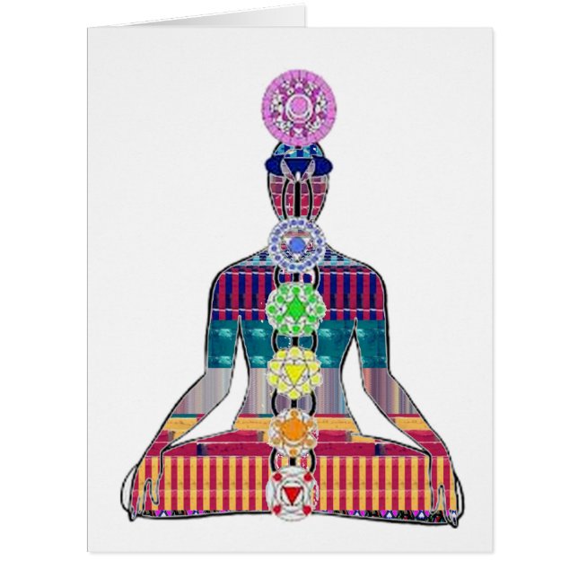 La méditation de yoga de NVN723 Chakra maîtrise le (Devant)