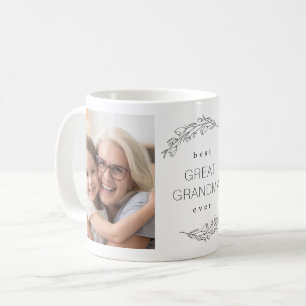 La meilleure grande tasse toujours florale de