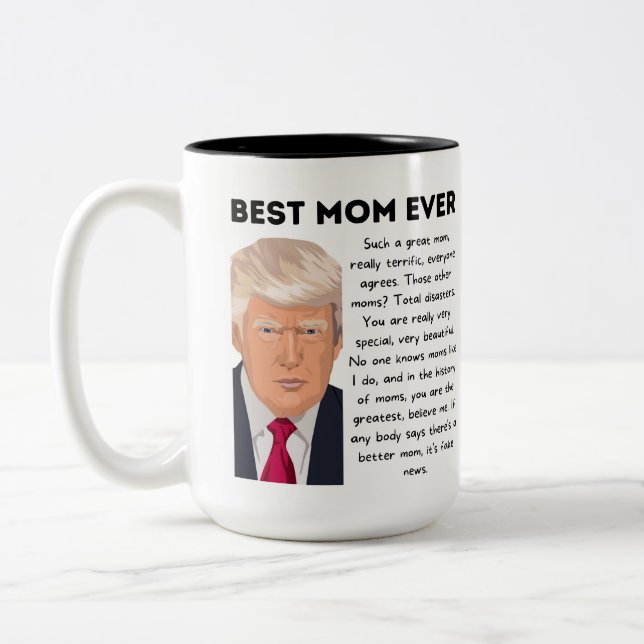 La meilleure maman mug Trump (Gauche)