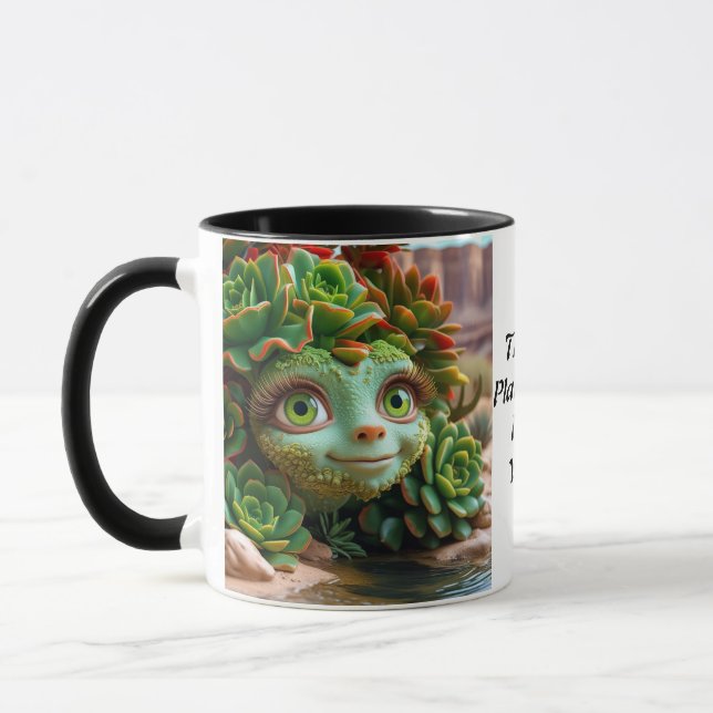 ''La Meilleure Mère Planty Au Monde'' | Café Mug (Gauche)