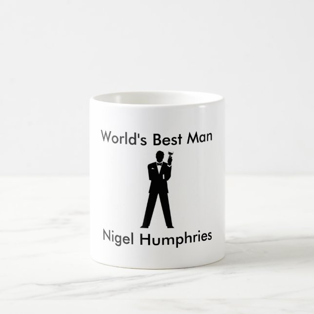 La meilleure tasse de cadeau d'homme (Centre)