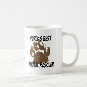 La meilleure tasse de café animale du sauveteur d